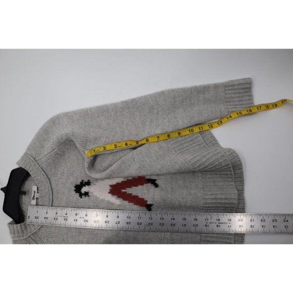 Madewell Gray Graphic Crew Neck Sweater - Picture 6 of 10